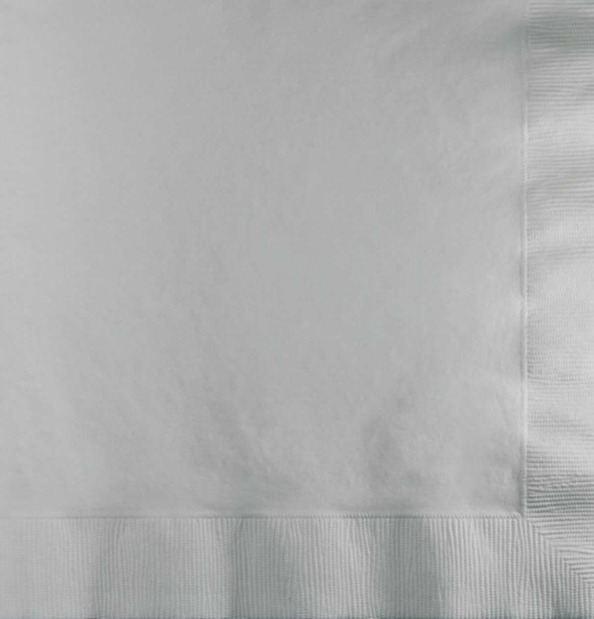 Shimmering Silver 3ply Lunch Napkins 50ct.