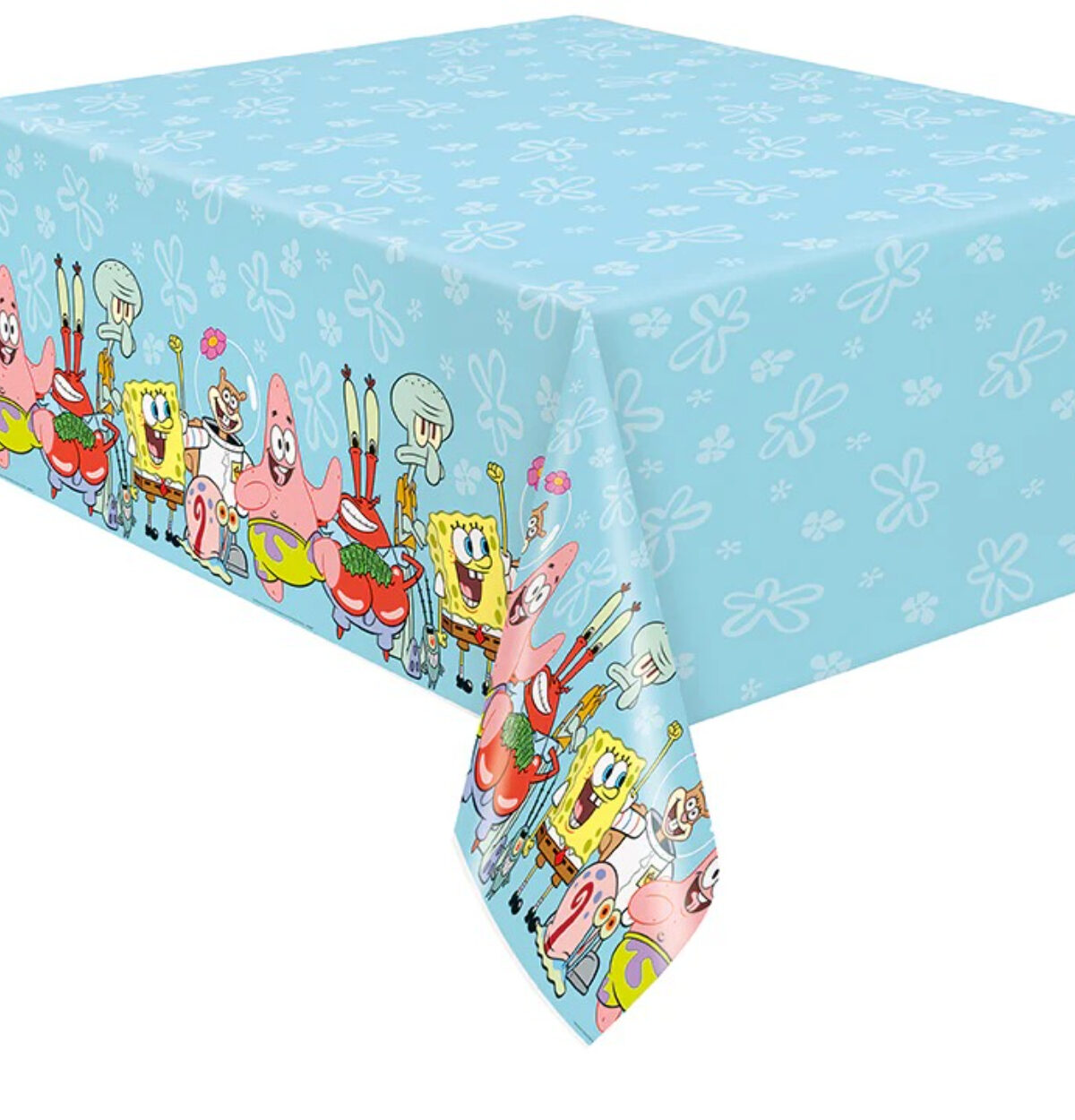 SpongeBob SquarePants Rectangular Plastic Table Cover 54"x84"