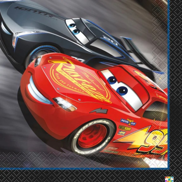 Disney Cars 3 Movie Lunch Napkins 16ct.