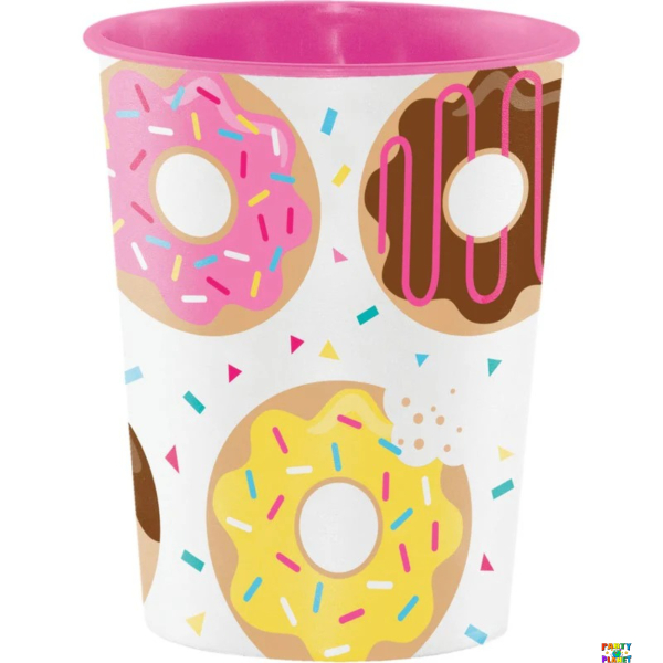 Donut Time Favor Cup