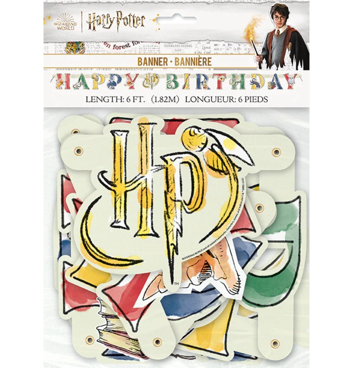 Harry Potter Large Jointed Banner 6 ft