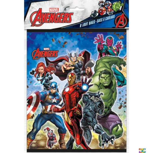 Avengers Loot Bags 8ct.