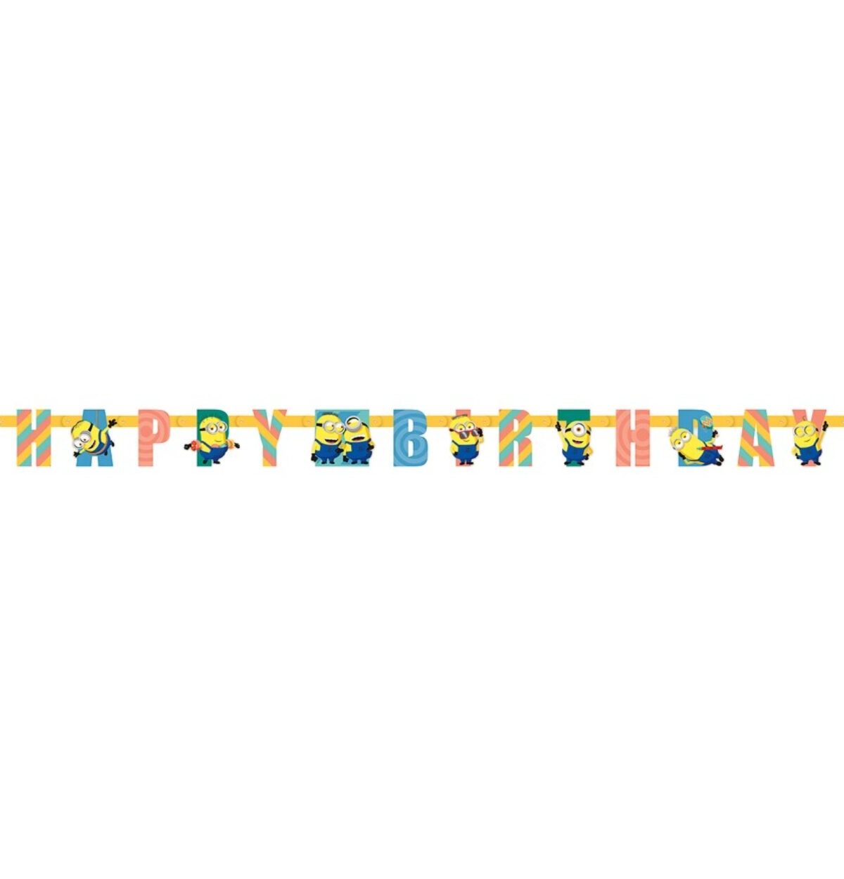 Despicable Me "Happy Birthday" Jointed Banner 6.5 ft.