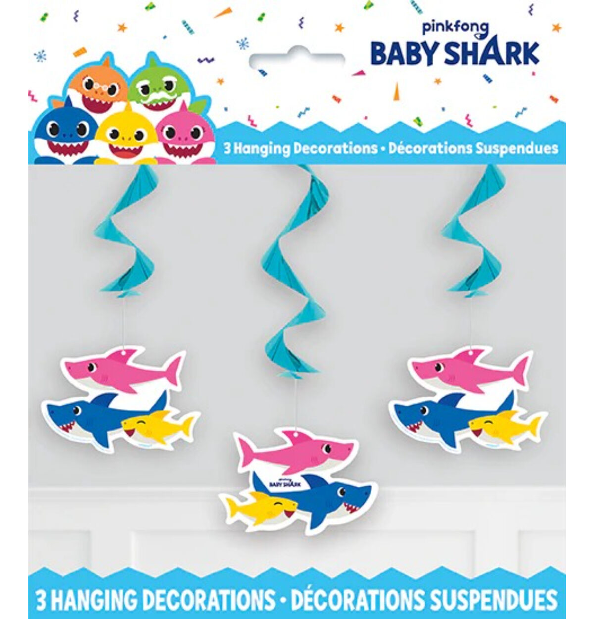 BABY SHARK HANGING DECOR