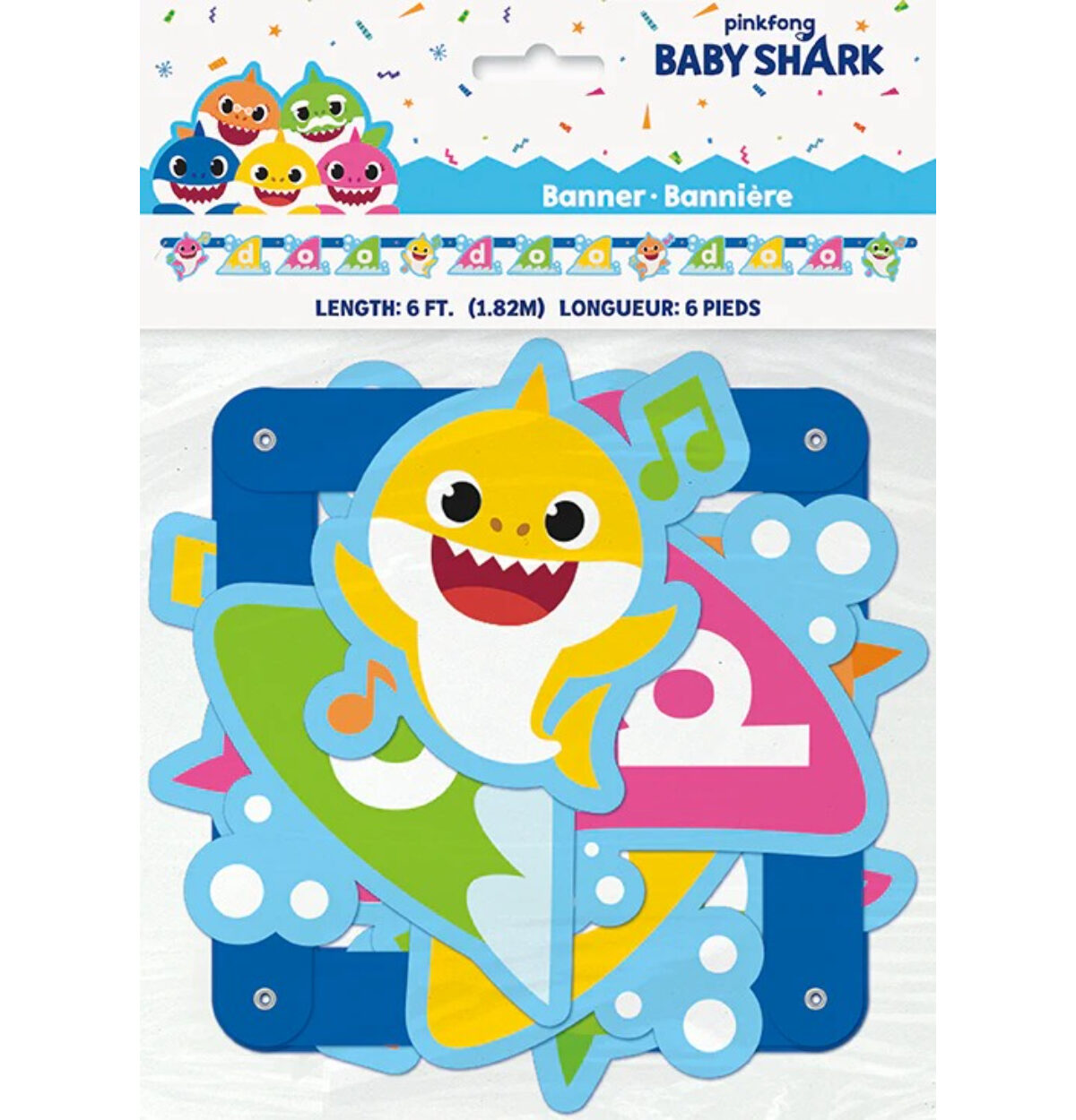 Baby Shark Banner Kit Add-an-Age