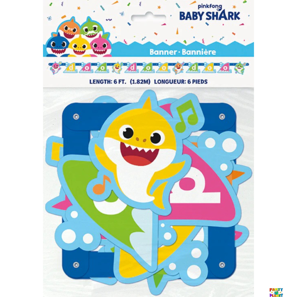 Baby Shark Banner Kit Add-an-Age