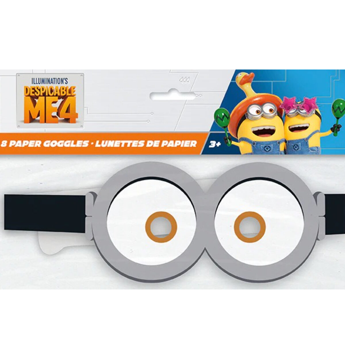 Despicable Me Paper Goggles 8ct.