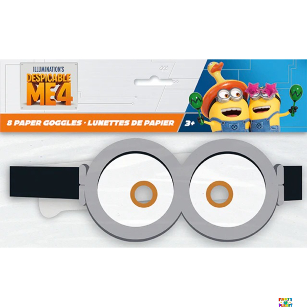 Despicable Me Paper Goggles 8ct.