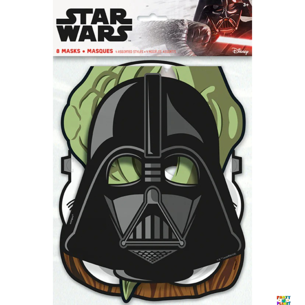Star Wars Classic Party Masks 8ct.