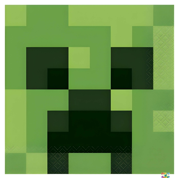 Minecraft Lunch Napkins 16ct