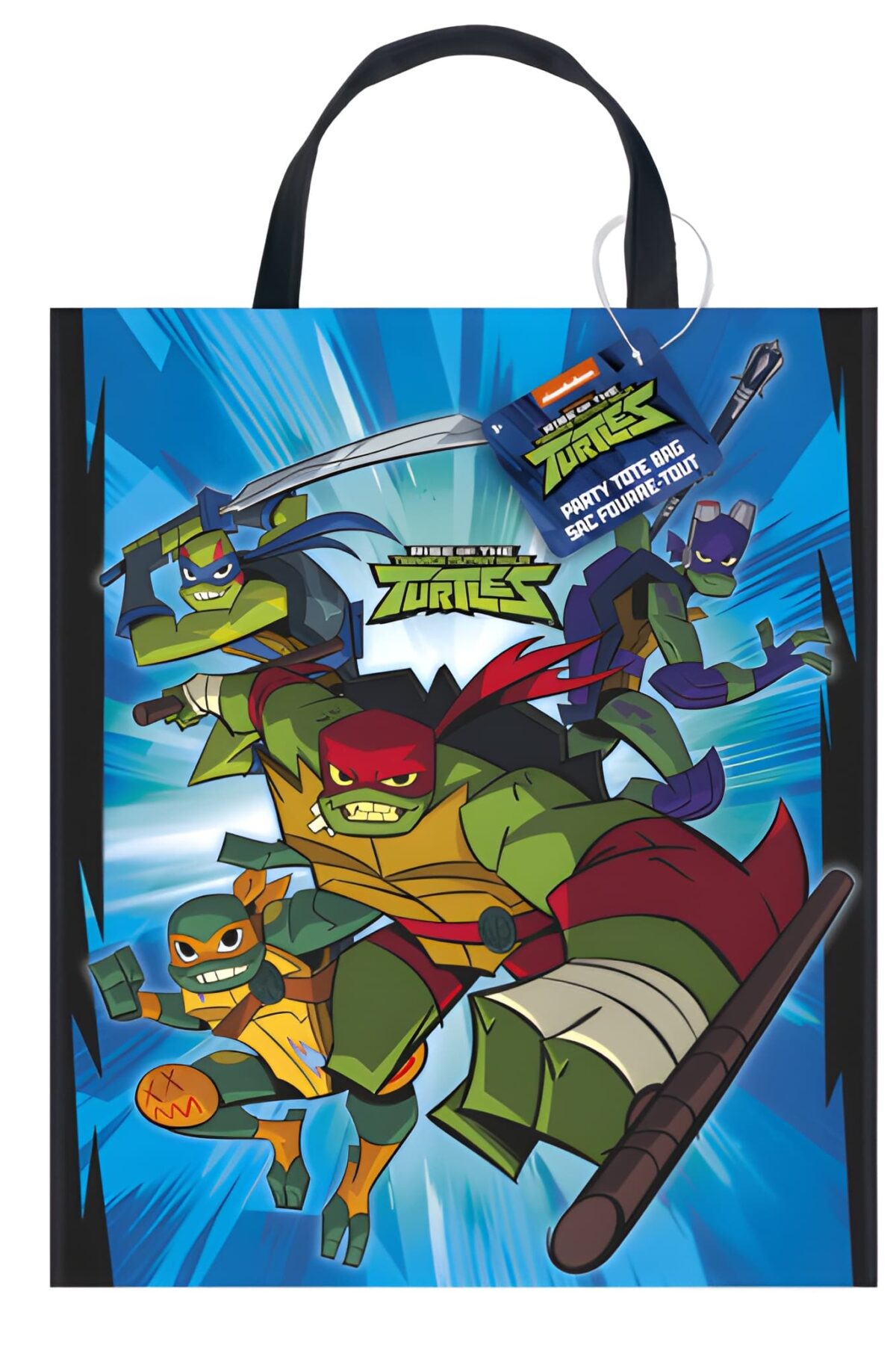 Rise of the TMNT Tote Bag 13" x 11"