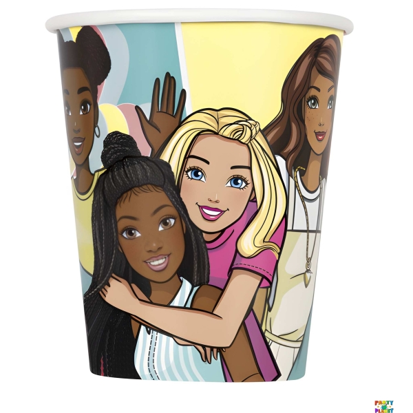 8CT. BARBIE 9OZ PAPER CUPS