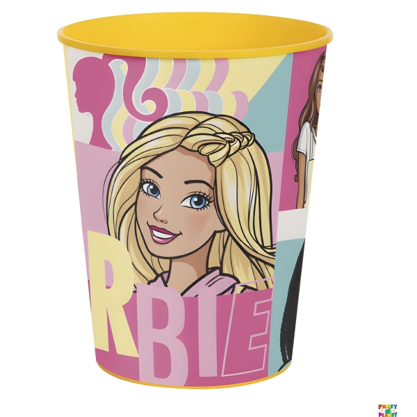 Barbie 16oz Plastic Stadium Cup
