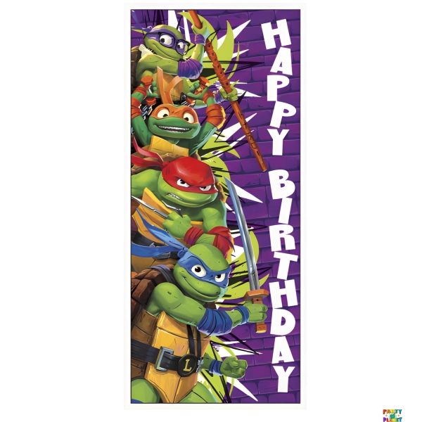 TMNT Mutant Mayhem Door Poster 27" x 60"