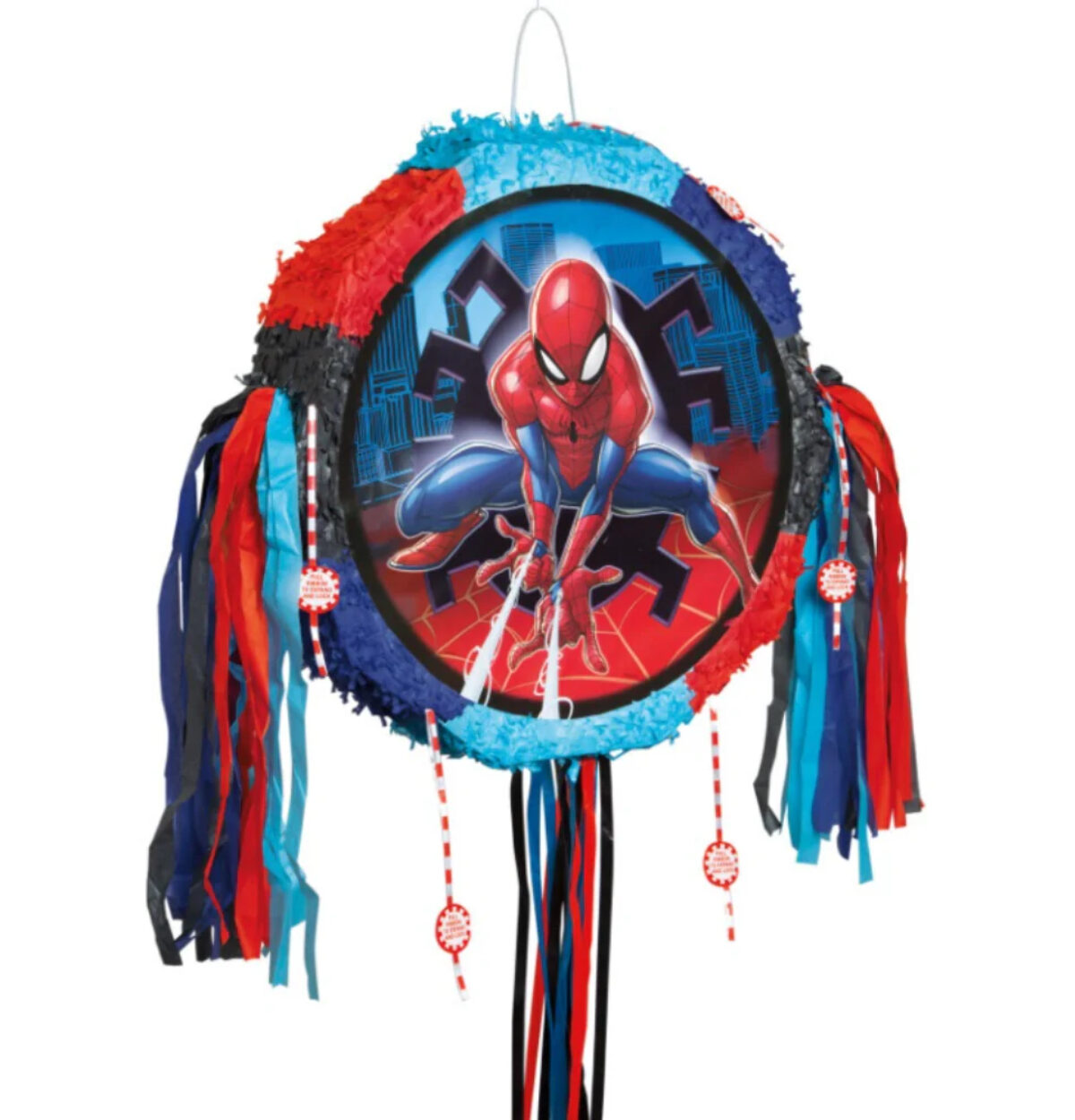 SpiderMan Drum Pull Pinata