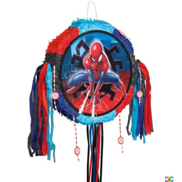 SpiderMan Drum Pull Pinata