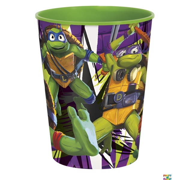 TMNT Mutant Mayhem 16oz Plastic Stadium Cup