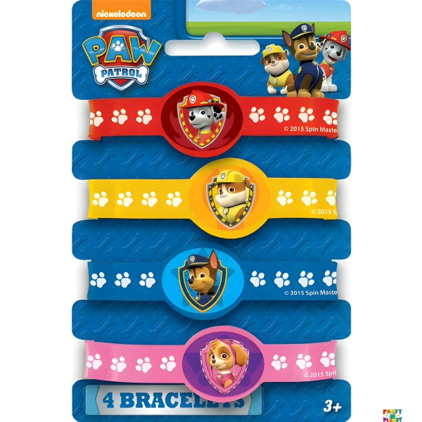 Paw Patrol Bracelets 4ct.