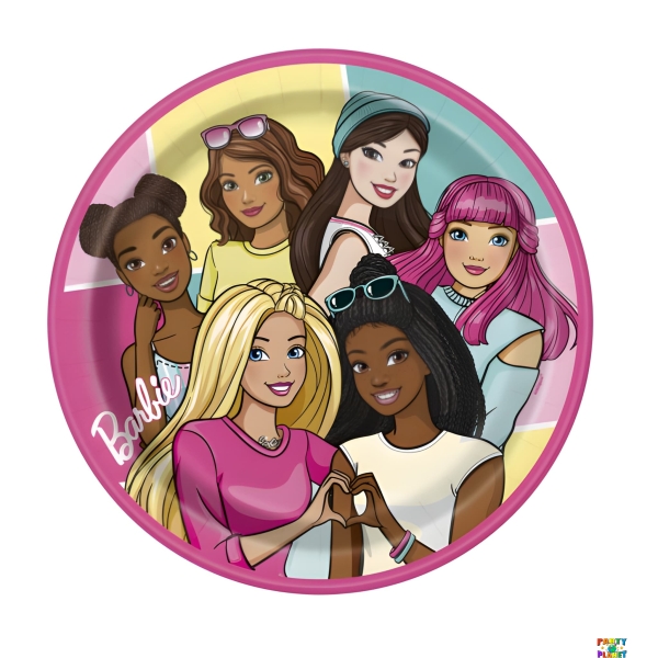 8CT. BARBIE 9" PLATES