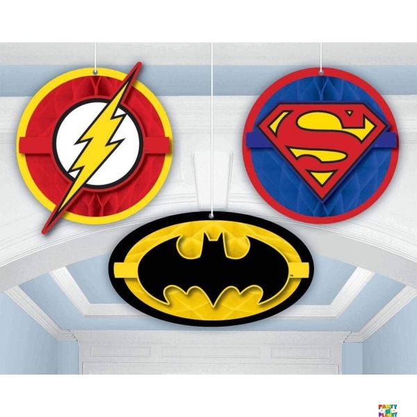 Justice League Swirl Deco