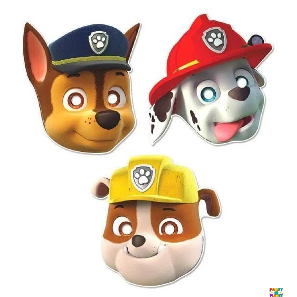 Paw Patrol Paper Masks 8ct.
