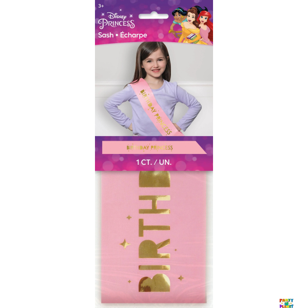 Disney Princess "Birthday Princess" Sash