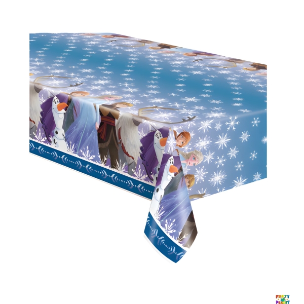Disney Frozen 2 Rectangular Plastic Table Cover 54" x 84"