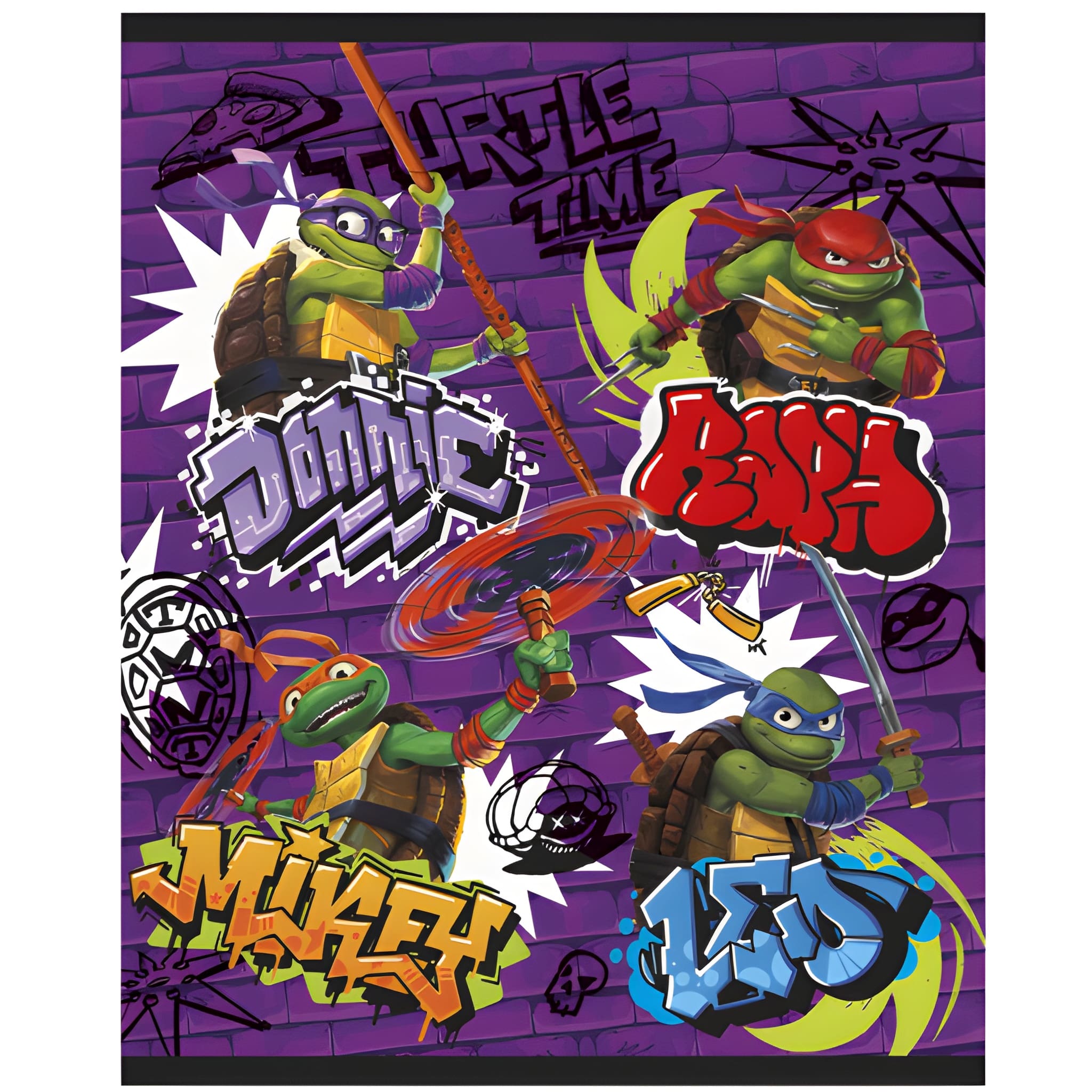 tpc7jdom9sb9fxyqxtbw.jpeg TMNT Mutant Mayhem Loot Bags 8ct. - Image 1