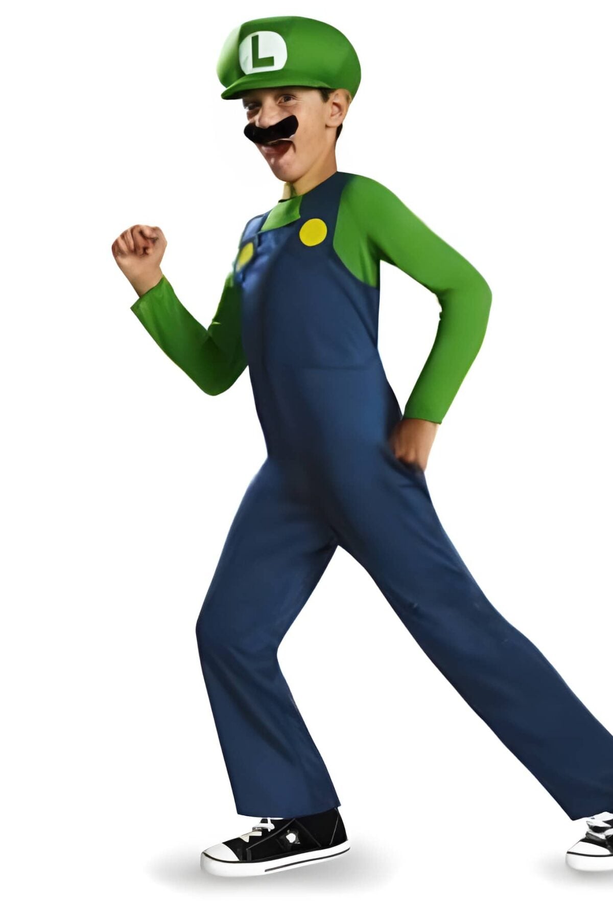 LUIGI CLASSIC LARGE CHILD COSTUME (10-12)