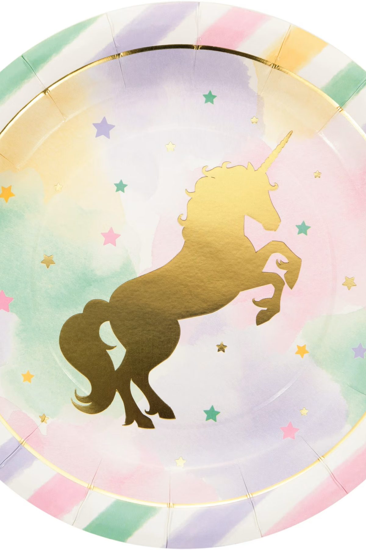 Unicorn Sparkle 9in Plates 8ct.