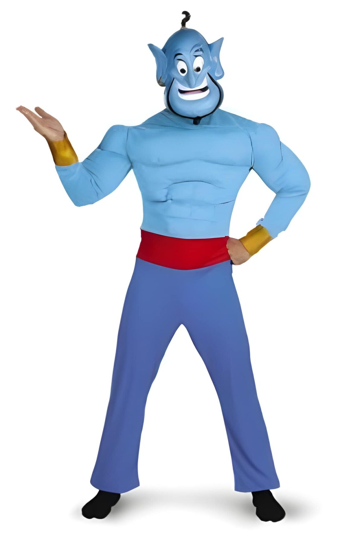 ALADDIN GENIE COSTUME CHILD MEDIUM (7-8)