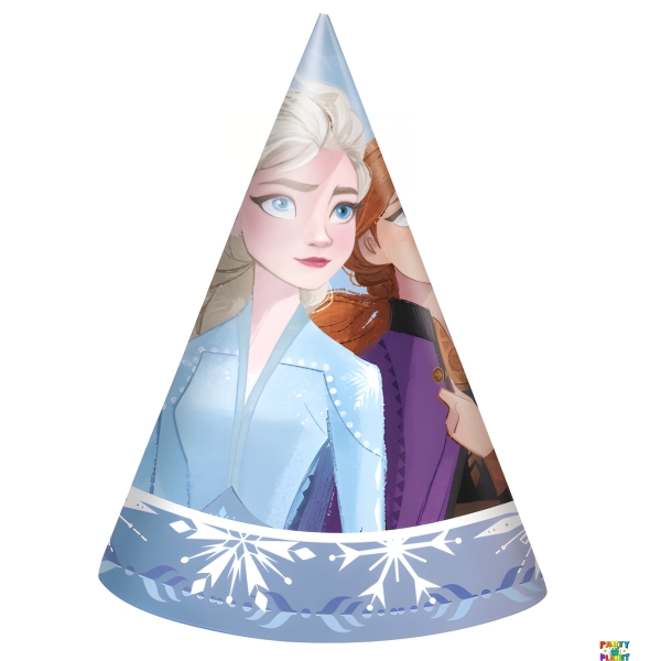 Frozen 2 Paper Party Hats 8ct.