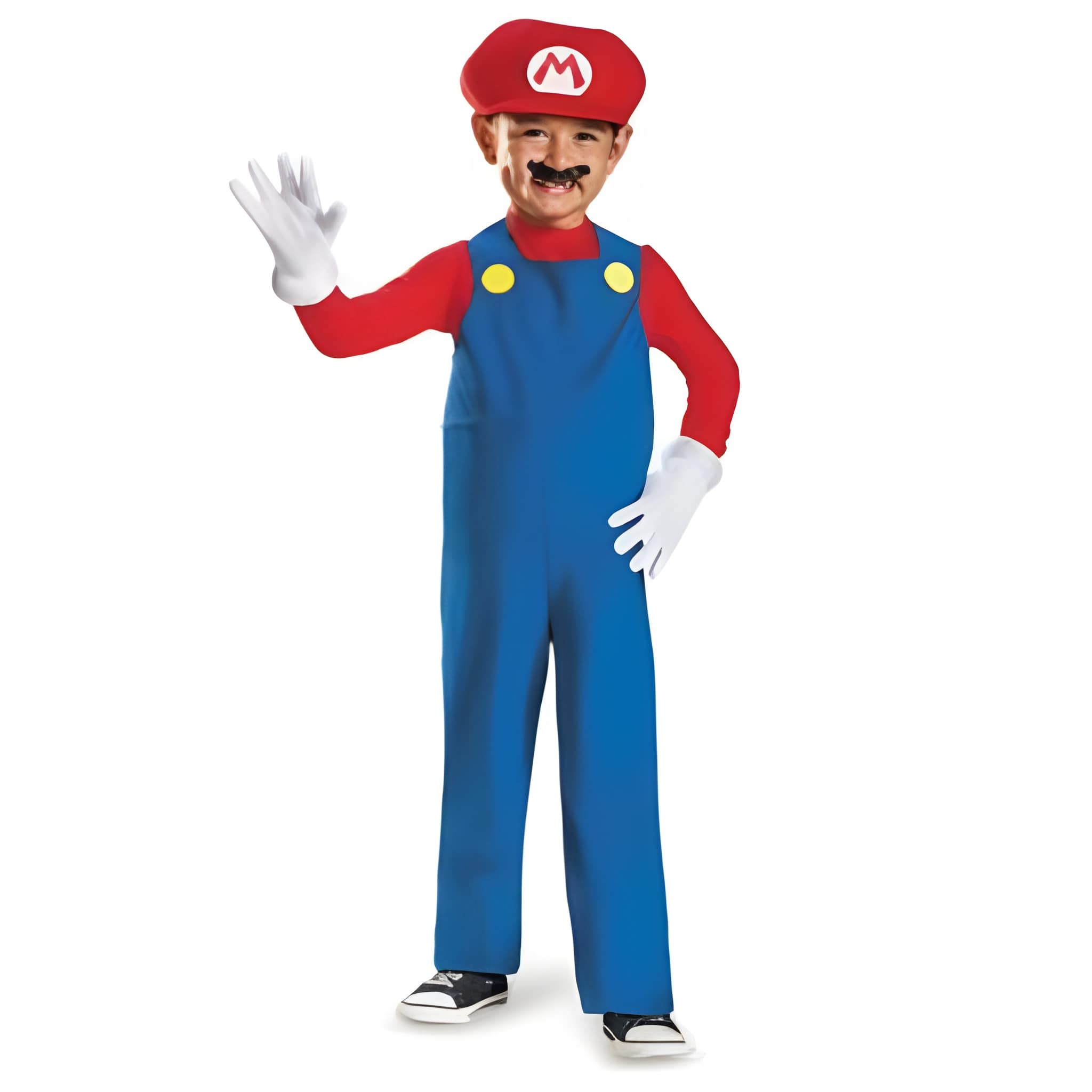 xcz2jpfcrlifhrlqkcke-1.jpeg MARIO TODDLER CHILD COSTUME 2T SMALL - Image 1