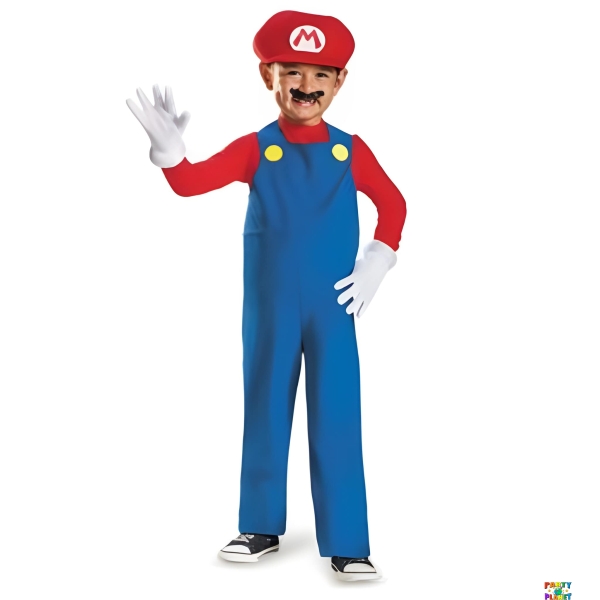 Mario Toddler 3T-4T Child Costume