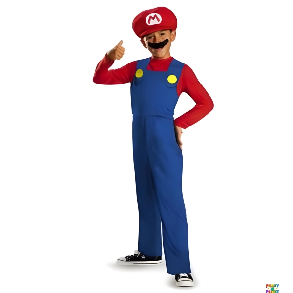 MARIO CLASSIC COSTUME CHILD
