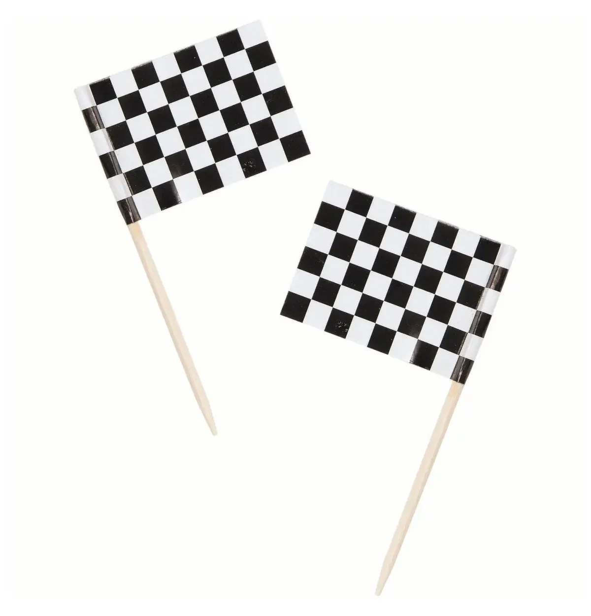 Party Picks - Checker Flag 50ct.