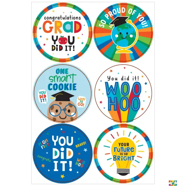Graduation Fun Stickers