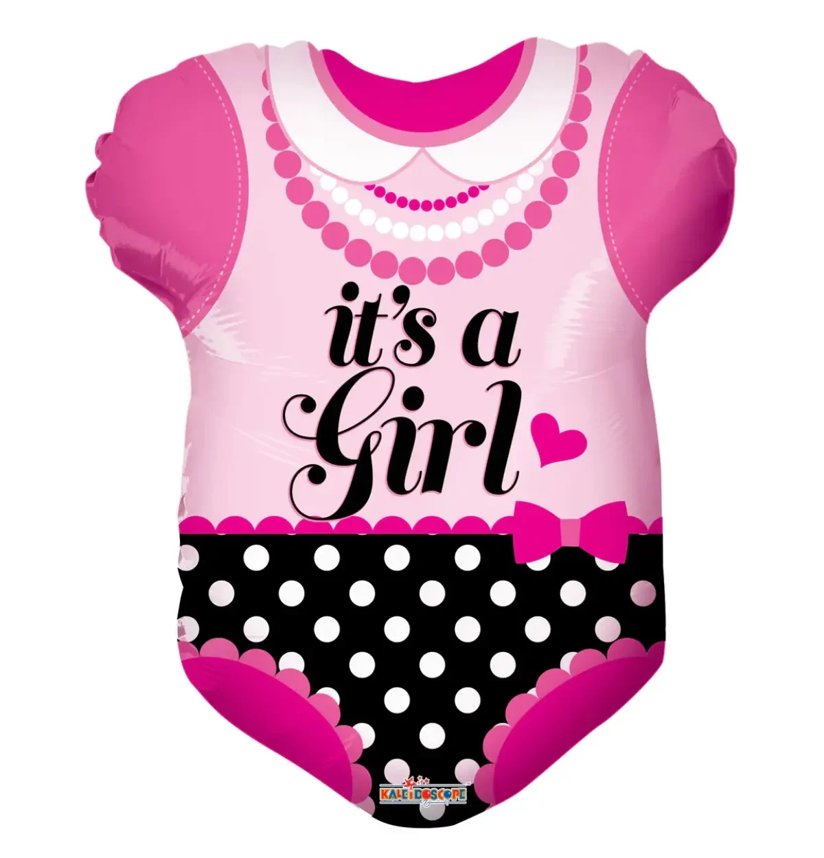 18" Pink Baby Clothes Shape Balloon #379