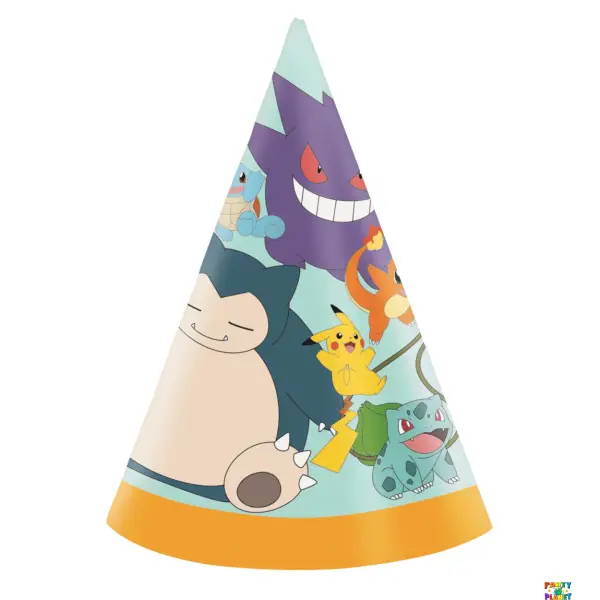 Pokémon Party Hats 8ct.