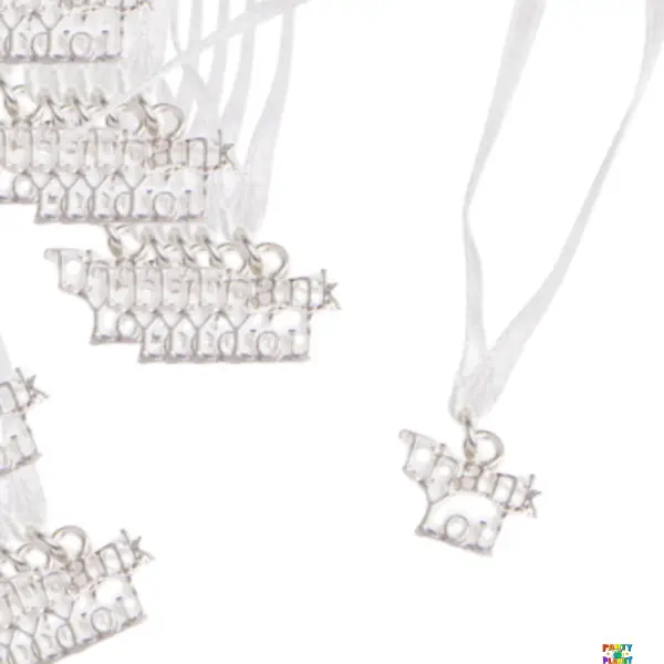 Thank You Charms w/Ribbon 12ct