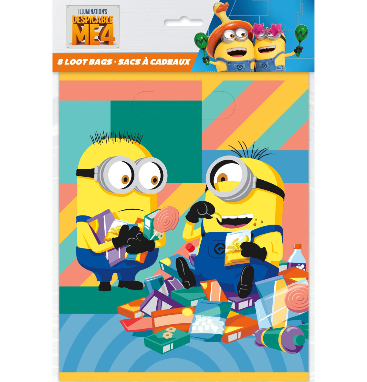 Despicable Me Loot Bags 8ct.