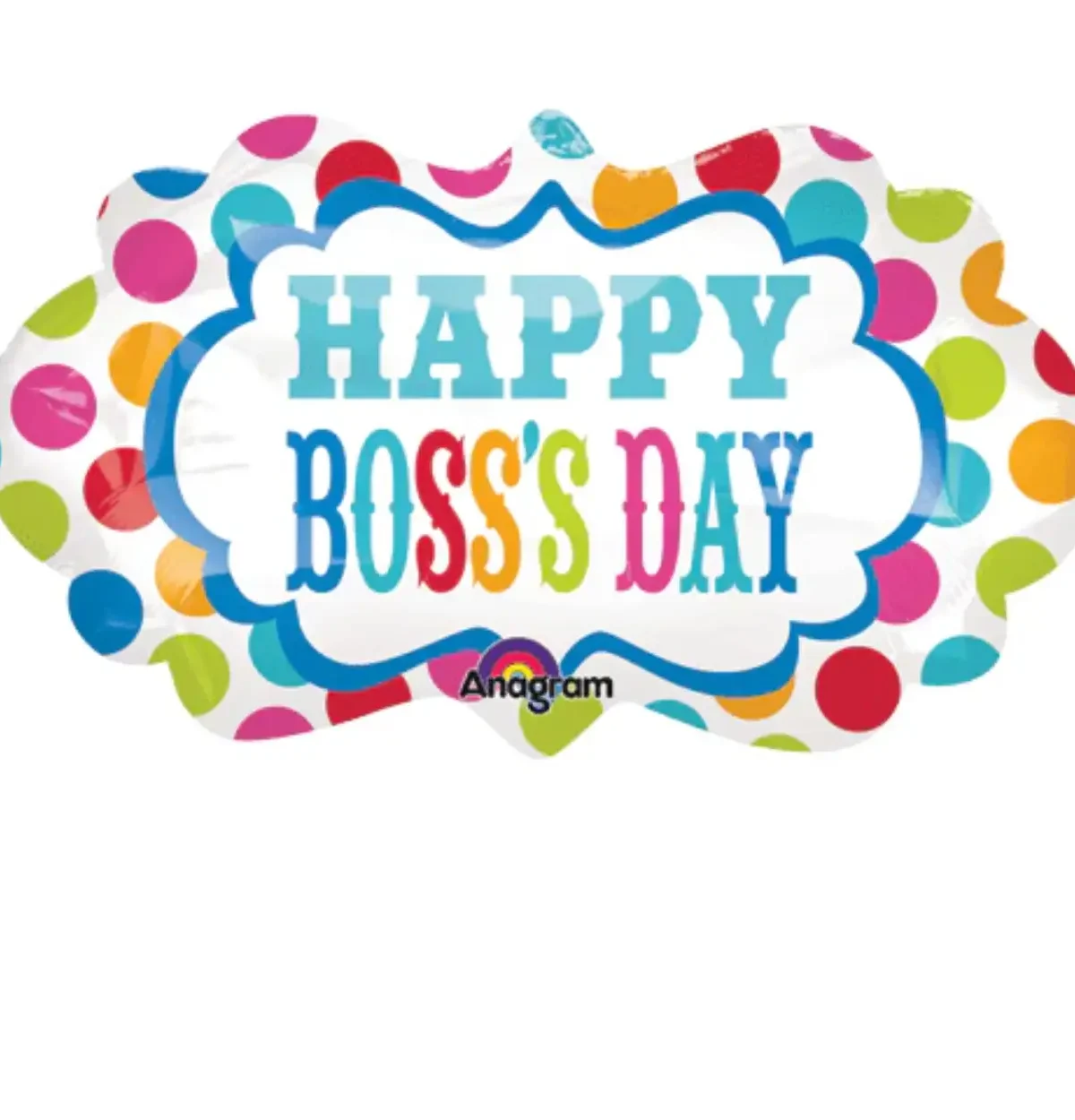 27" Boss's Day Dots Marquee Balloon #312