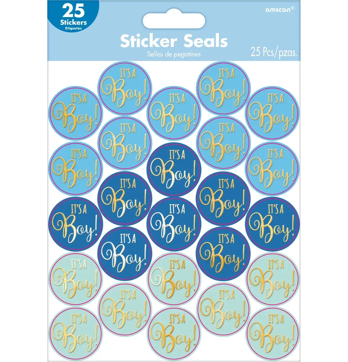 Baby Shower Sticker Seals 25ct.