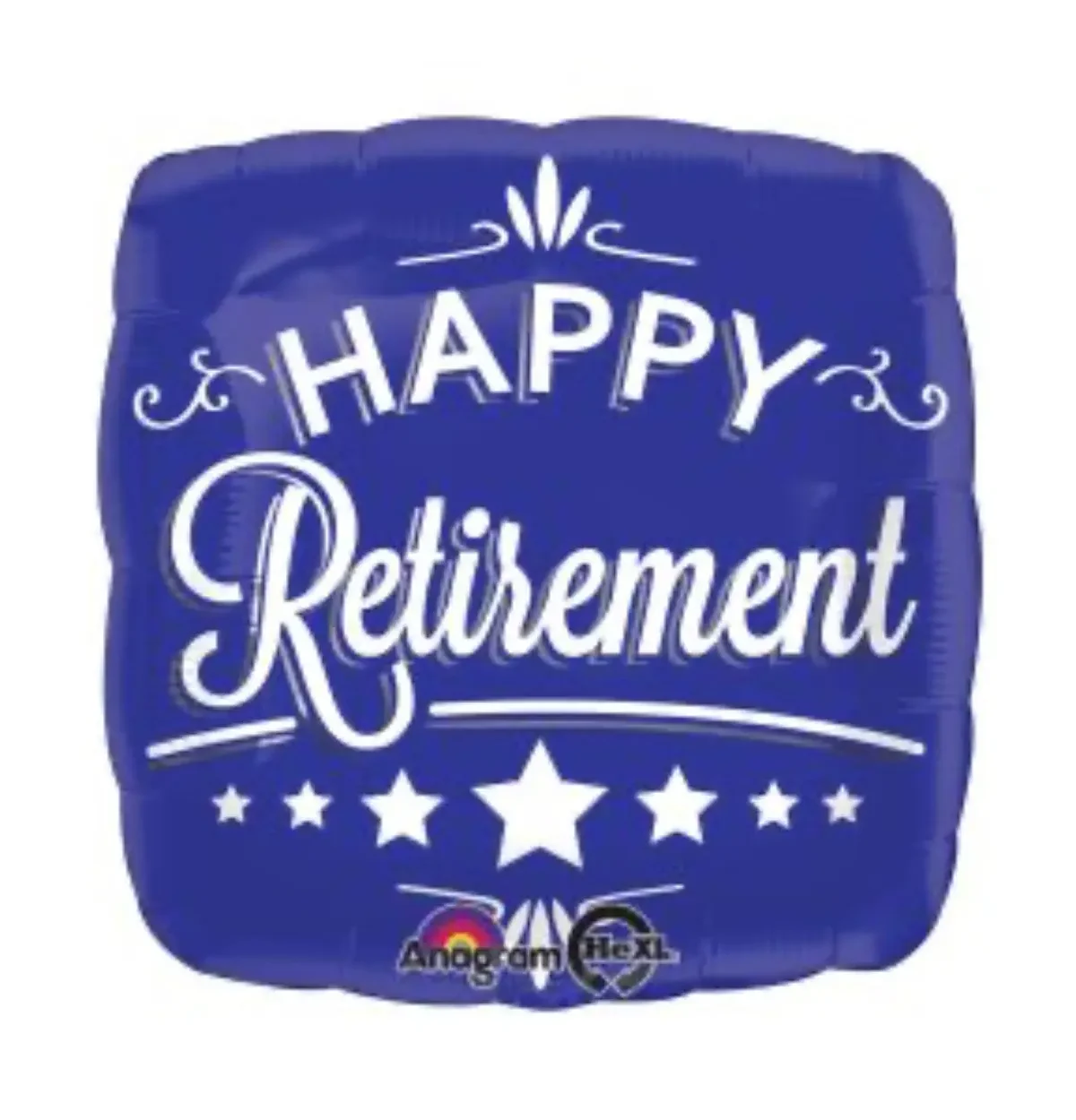 18" Retirement Stars Balloon #354