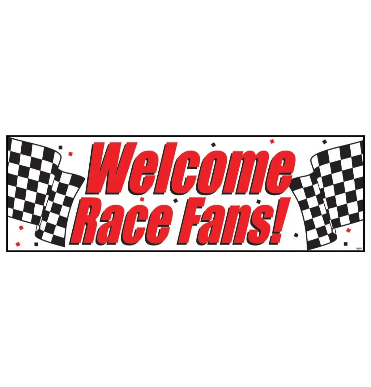Racing Giant Party Banner
