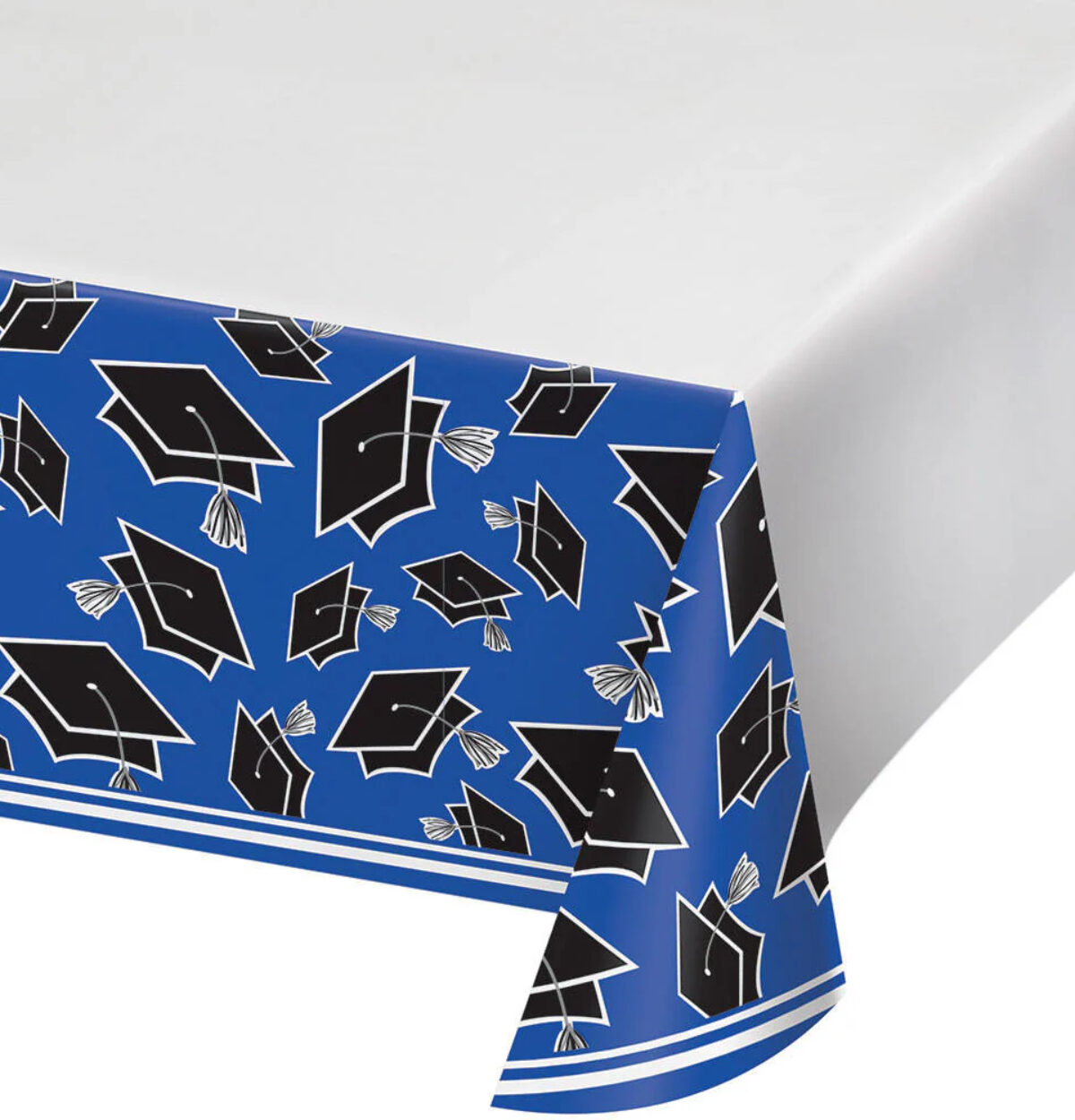 Blue School Spirit Table Cover 54 X 102