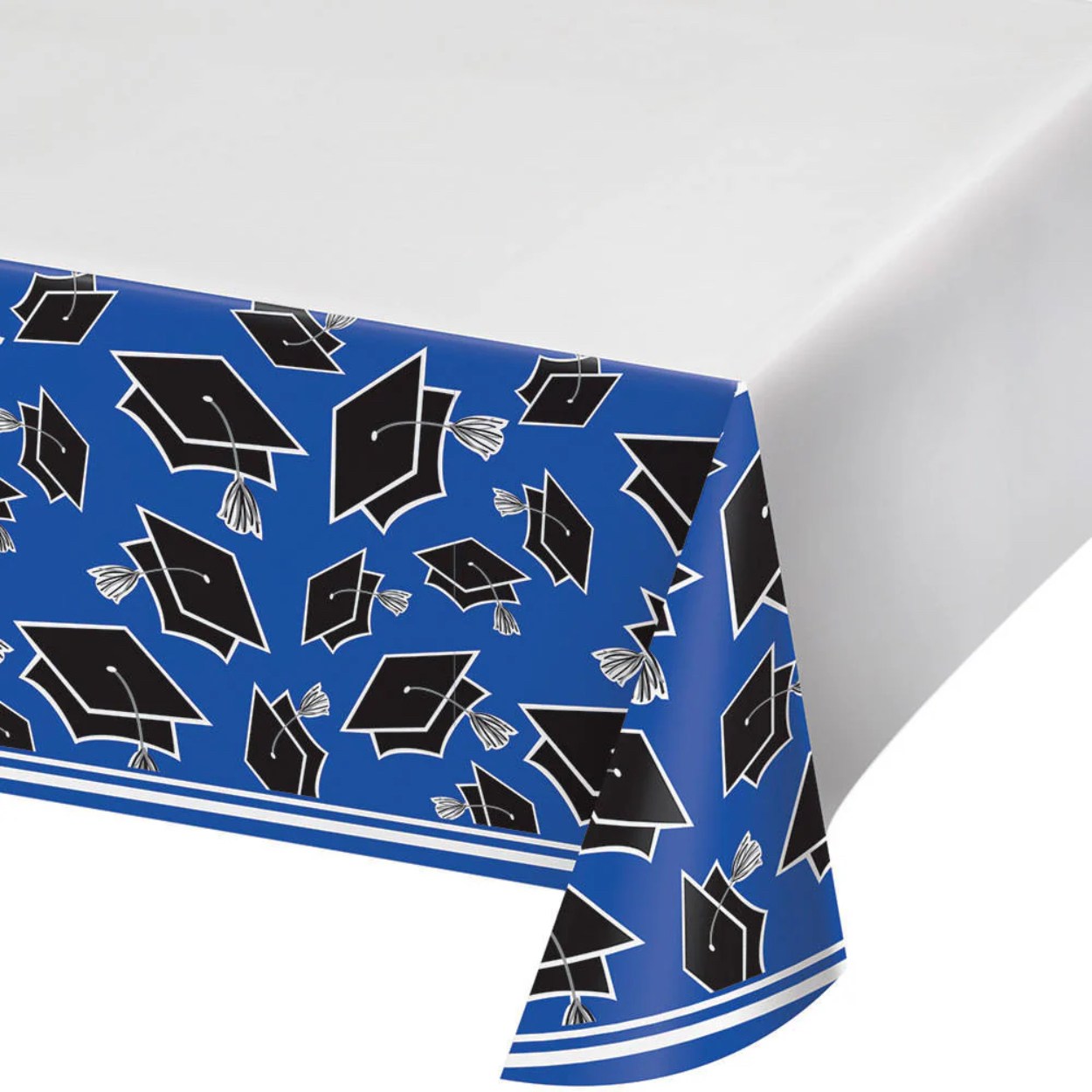 320054-jpg.jpg Blue School Spirit Table Cover 54 X 102 - Image 1
