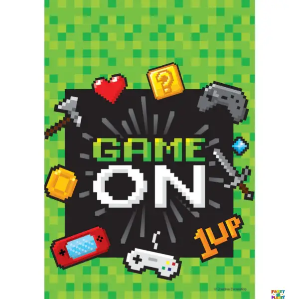 LOOT BAGS 8CT. GAMING PARTY