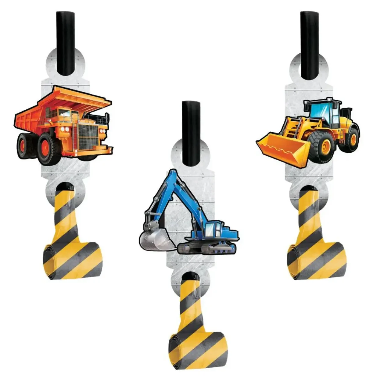 Big Dig Construction Blowouts with Medallion 8CT.