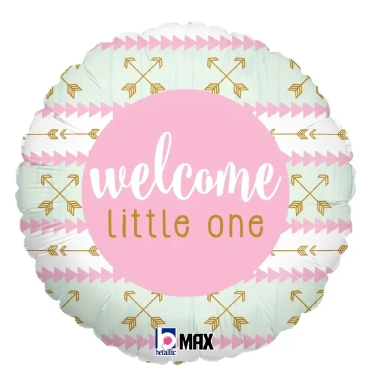 18" Welcome Little One Pink Balloon #361